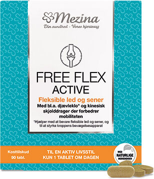 Mezina Free Flex Active - 90 Tabletter