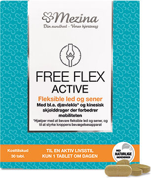 Mezina Free Flex Active - 30 Tabletter