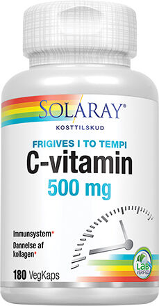 Solaray C-vitamin - 180 Kapsler