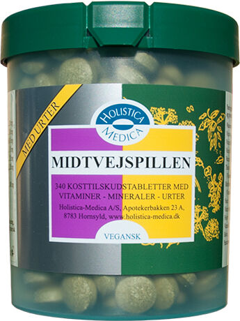 Holistica-Medica Midtvejspillen - 340 Tabletter