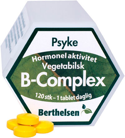 Berthelsen Vegetabilsk B-Complex - 120 Tabletter