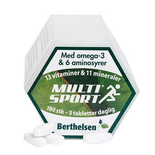 Berthelsen Multisport - 180 Tabletter