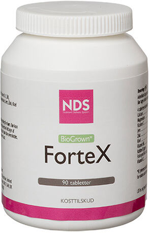 NDS Fortex Biogrown - 90 Tabletter