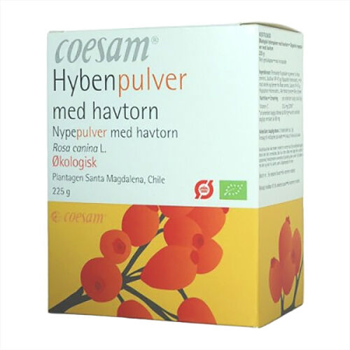 Coesam hybenpulver m havtorn Ø - 225 g