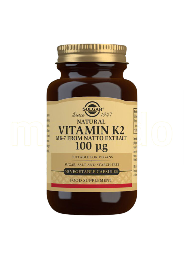 Solgar K2 Vitamin - 50 Kapsler