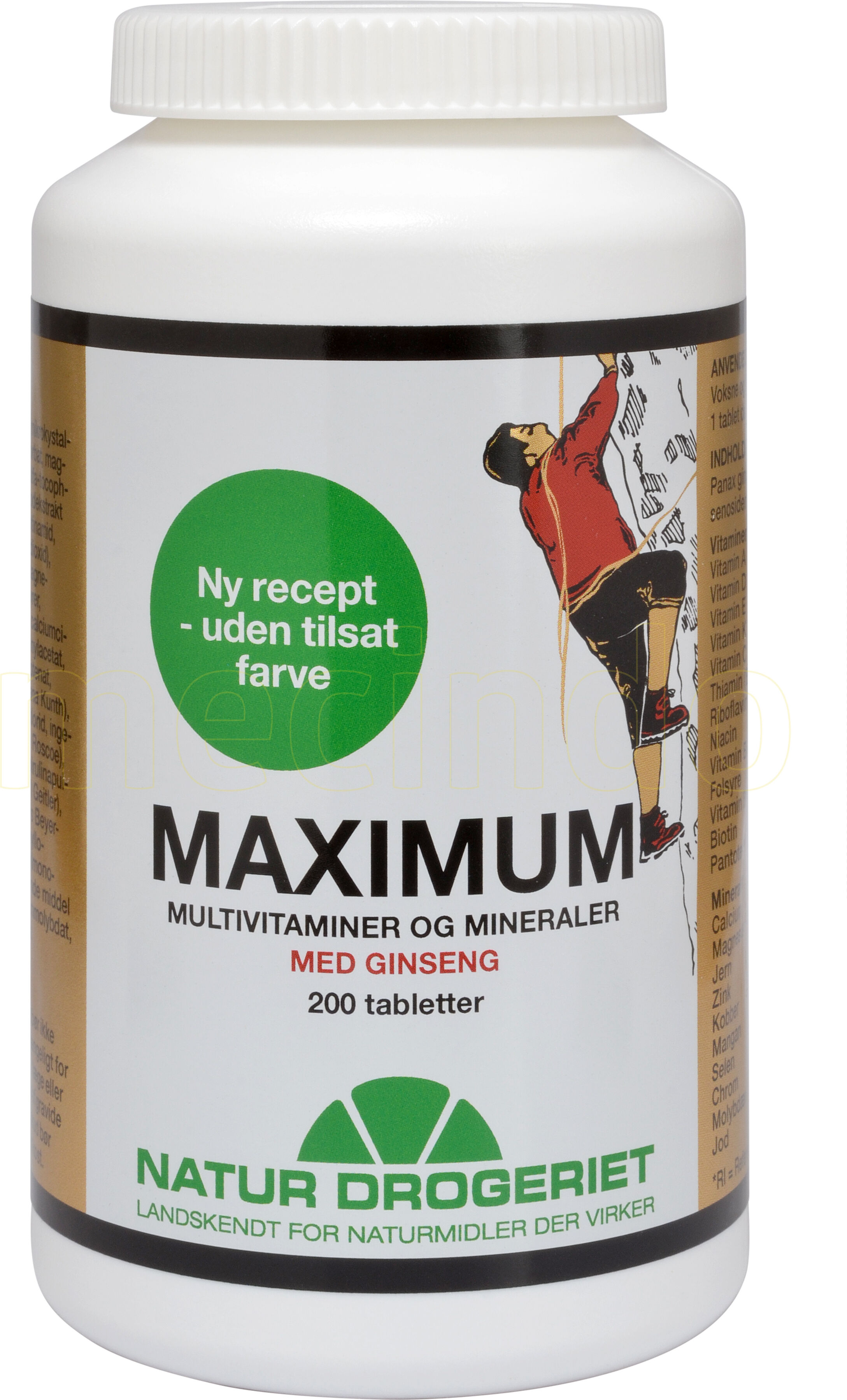 Natur Drogeriet Natur-Drogeriet Maximum Extra - 200 Tabletter