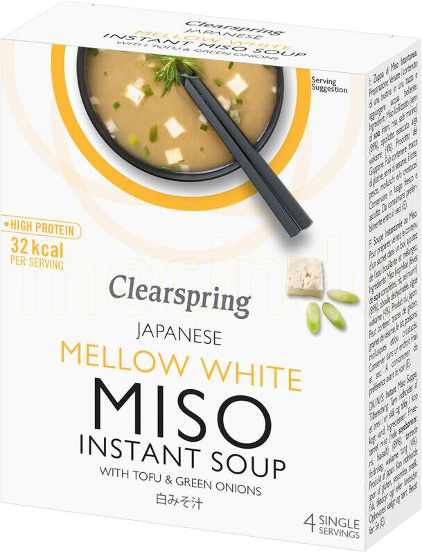 Clearspring Miso Soup Mellow White M. Tofu - 40 Gram