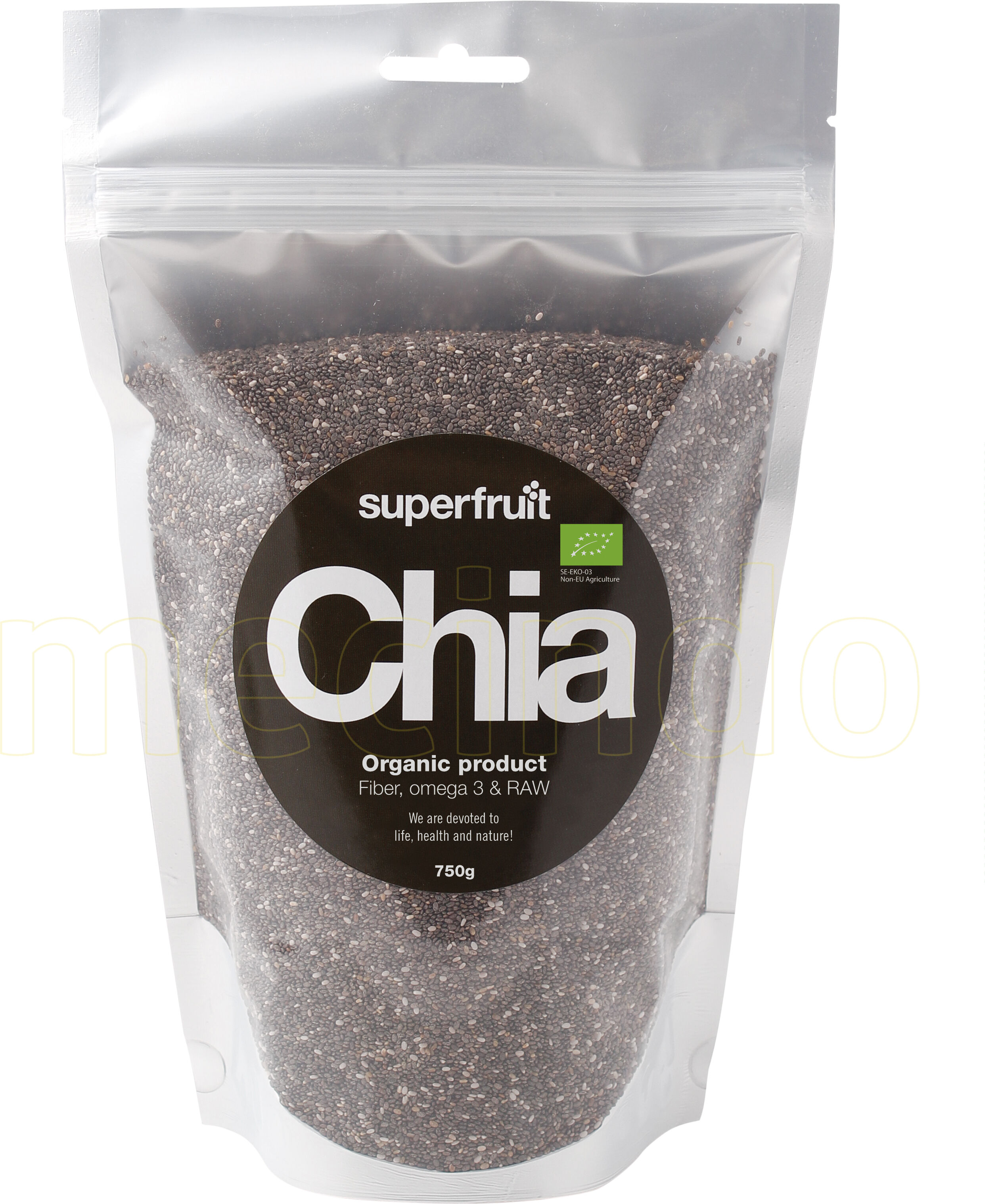 Superfruit Chia Frø - 750 Gram