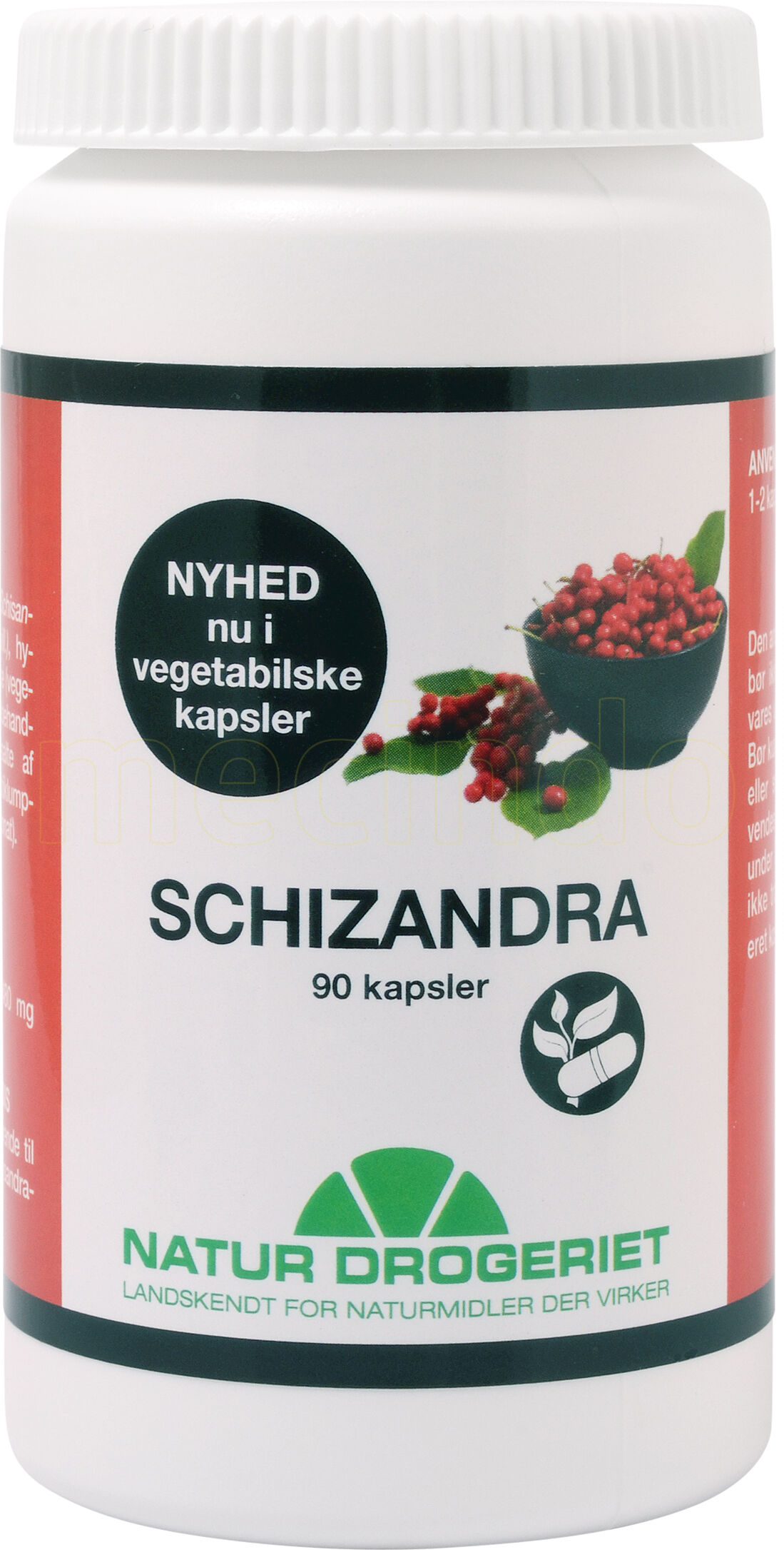 Natur Drogeriet Natur-Drogeriet Schizandra Kinesisk - 90 Kapsler