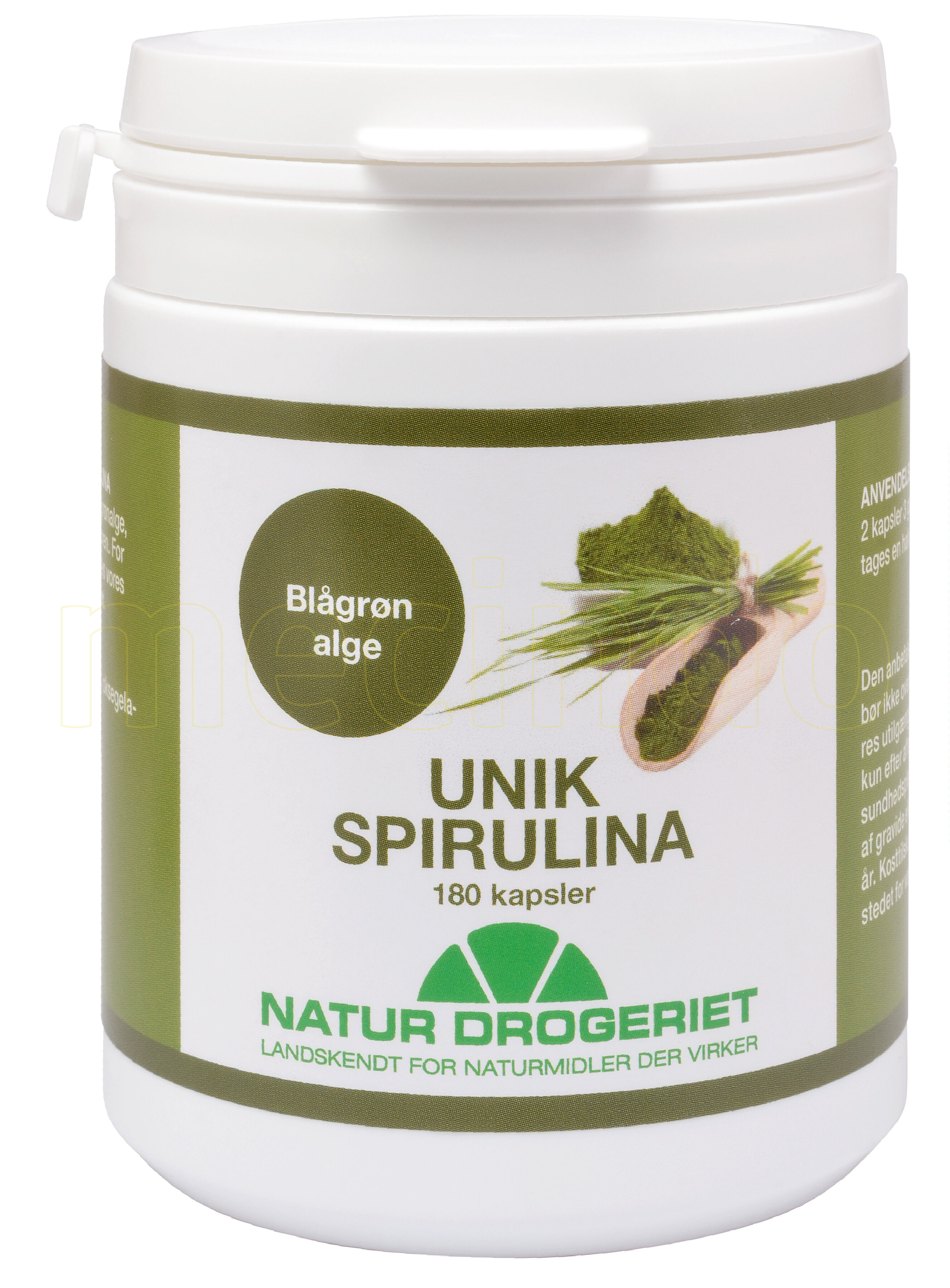 Natur Drogeriet Natur-Drogeriet Spirulina Unik 320 Mg - 180 Kapsler