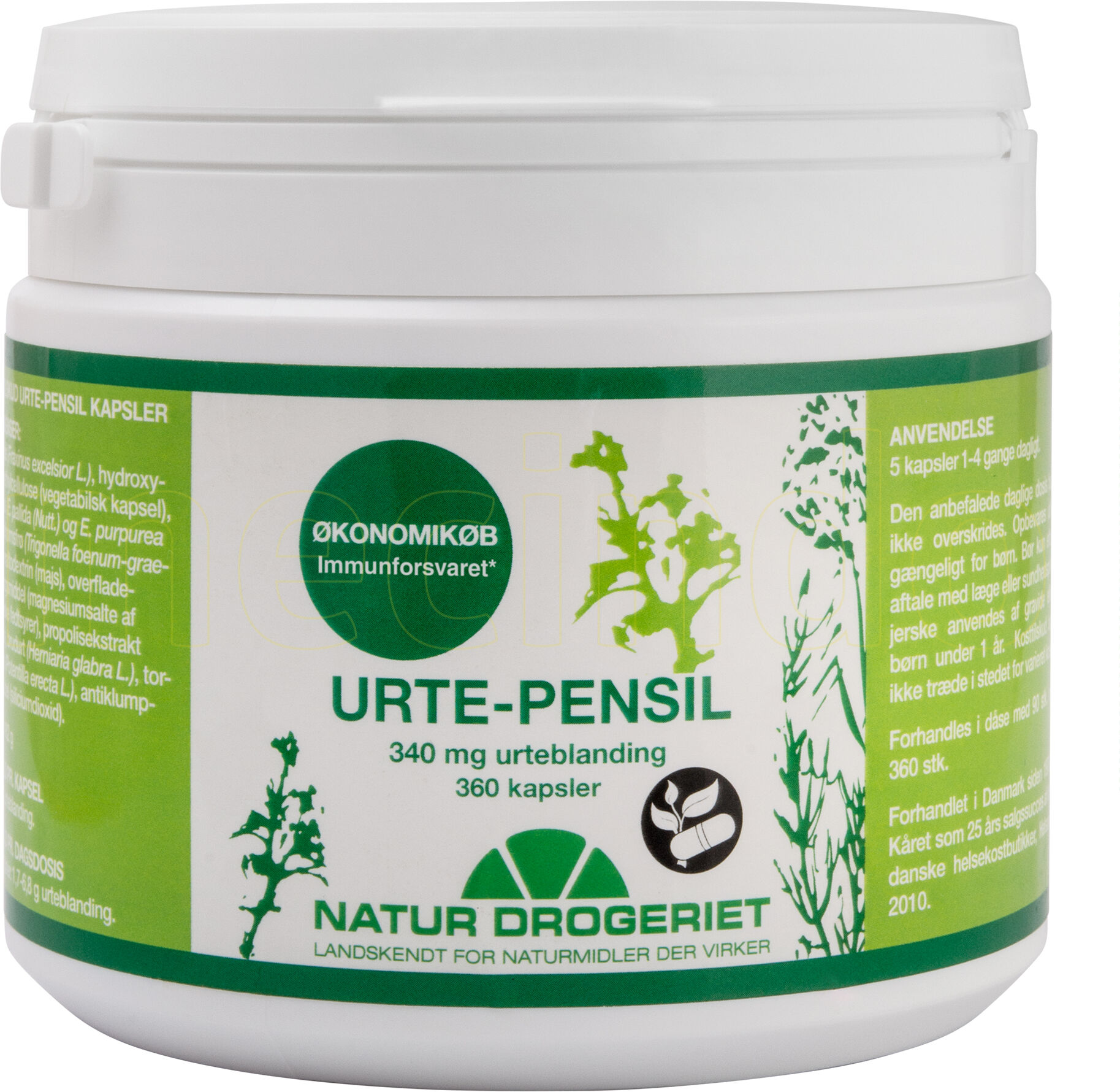 Natur Drogeriet Natur-Drogeriet Urte-pensil - 360 Kapsler