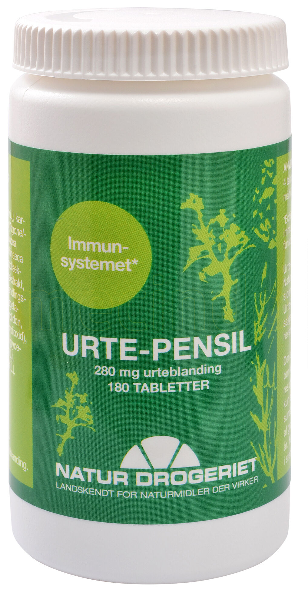 Natur Drogeriet Natur-Drogeriet Urte-pensil - 180 Tabletter