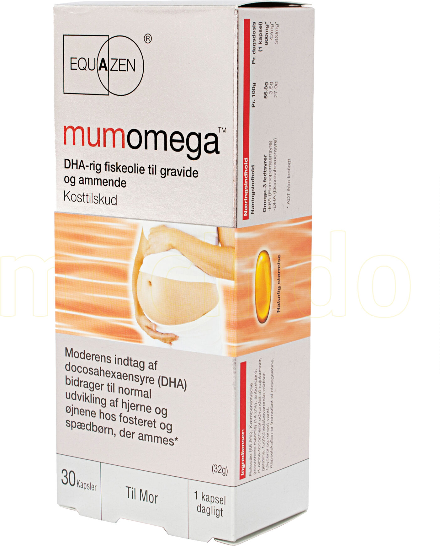 Eye Q Mumomega - 600/150 mg - 30 Kapsler