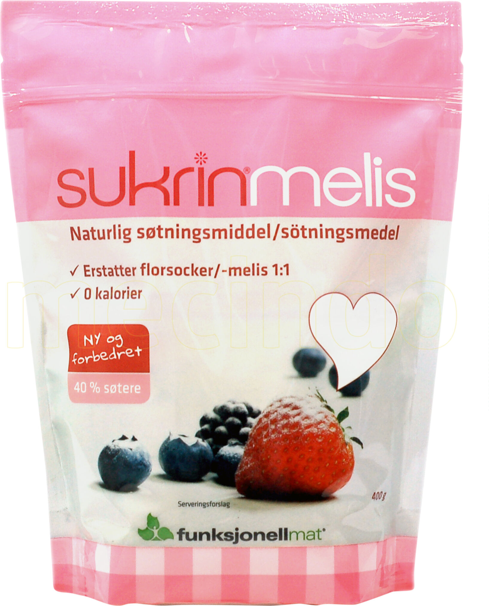 Funksjonell Mat Sukrin Melis - 400 Gram