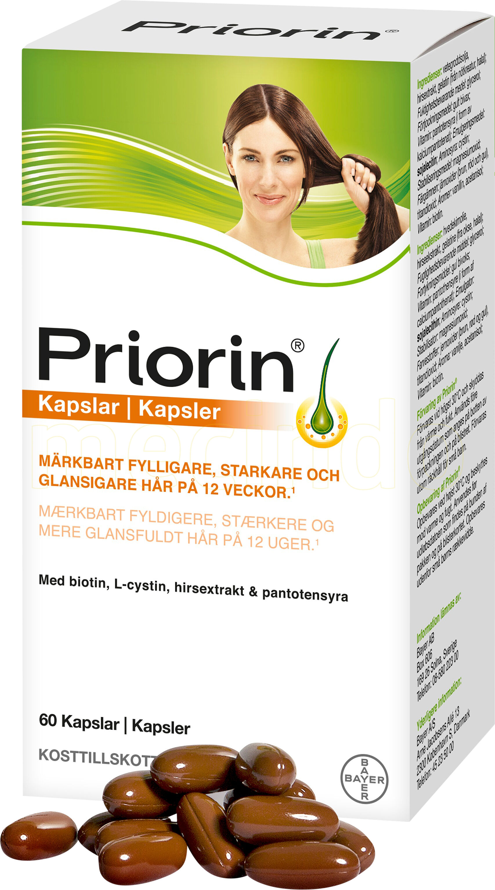 Priorin - 60 Kapsler