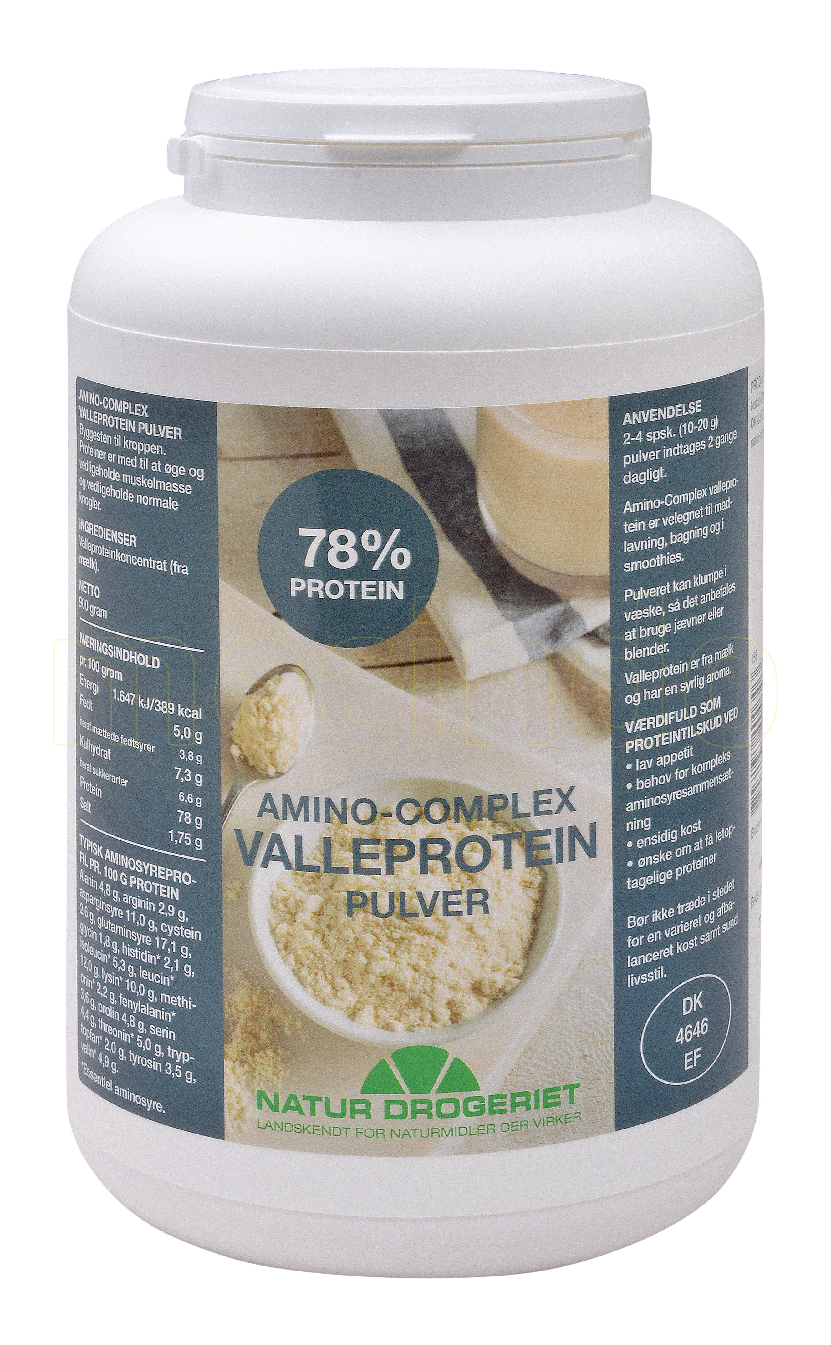 Natur Drogeriet Natur-Drogeriet Amino-complex 77% Valleprotein - 900 g