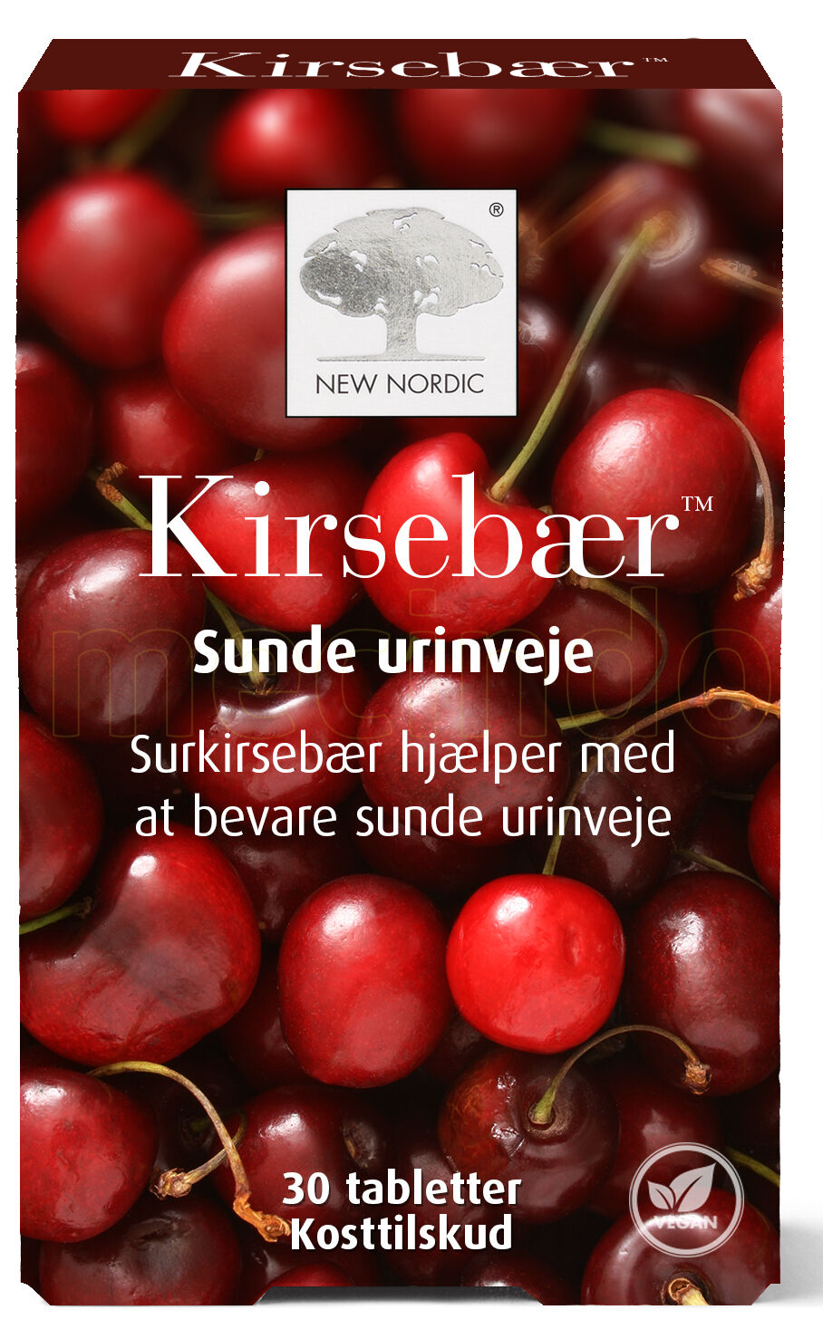 New Nordic Kirsebær - 30 Tablett