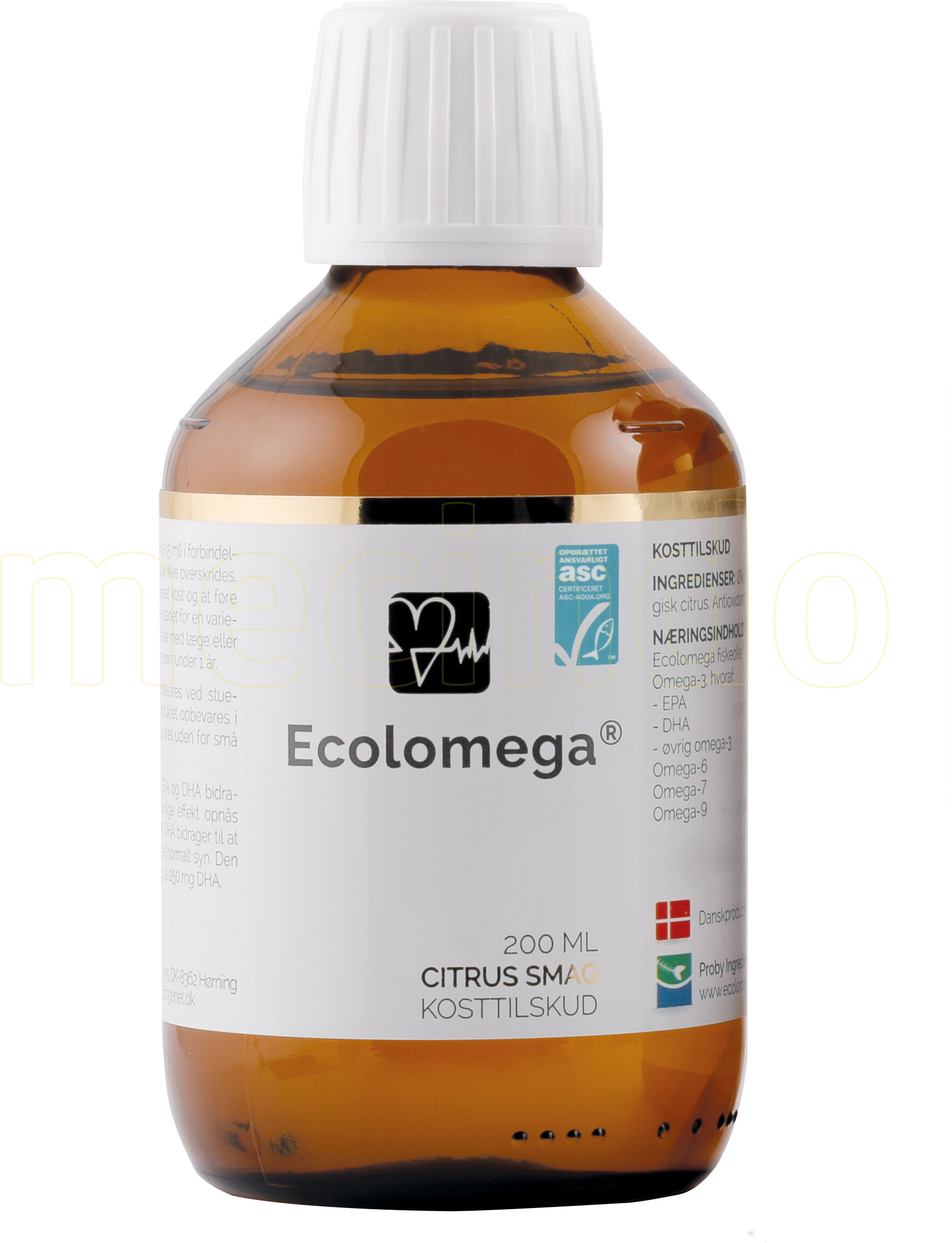 Natur Drogeriet Natur-Drogeriet Ecolomega Fiskeolje - 200 ml