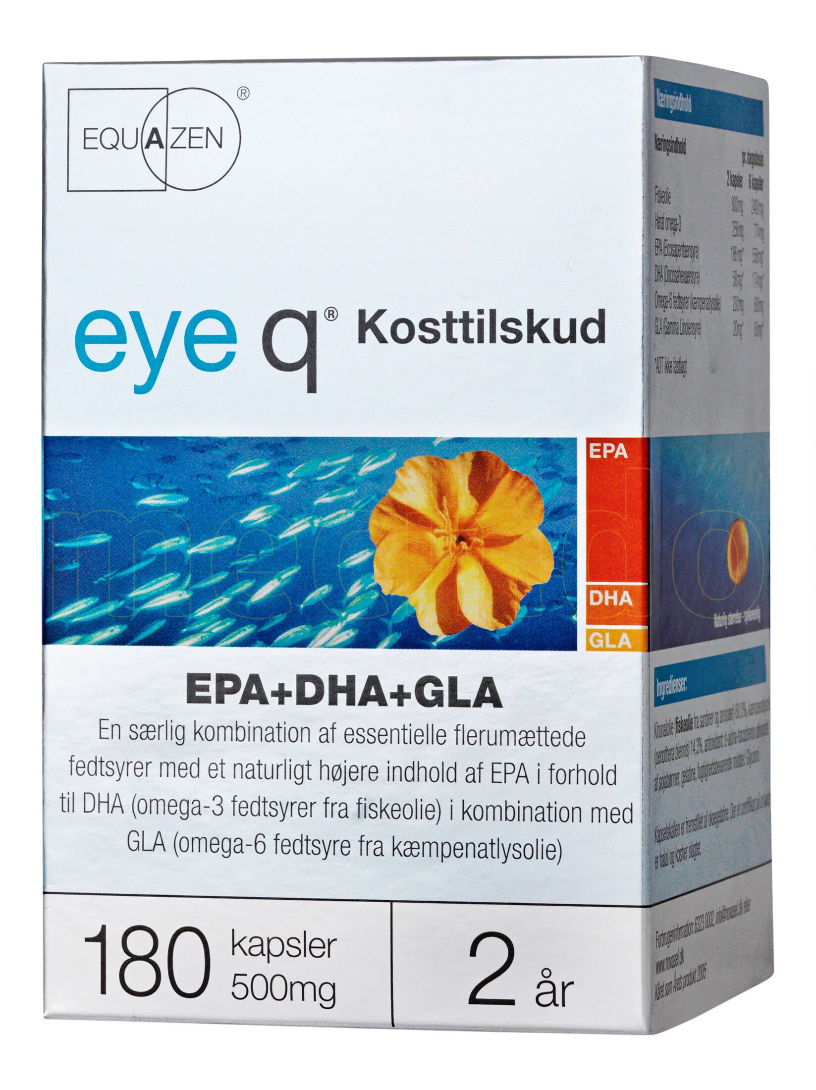 Eye Q Equazen Eye Q - 500 mg - 180 Kapsler