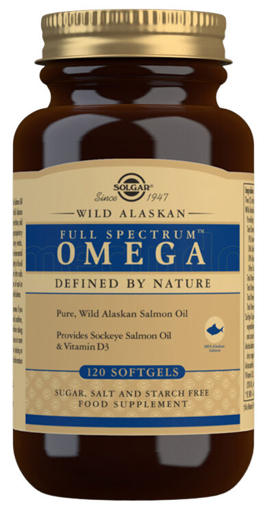 Solgar Wild Alaskan Full Spectrum Omega - 120 Kapsler