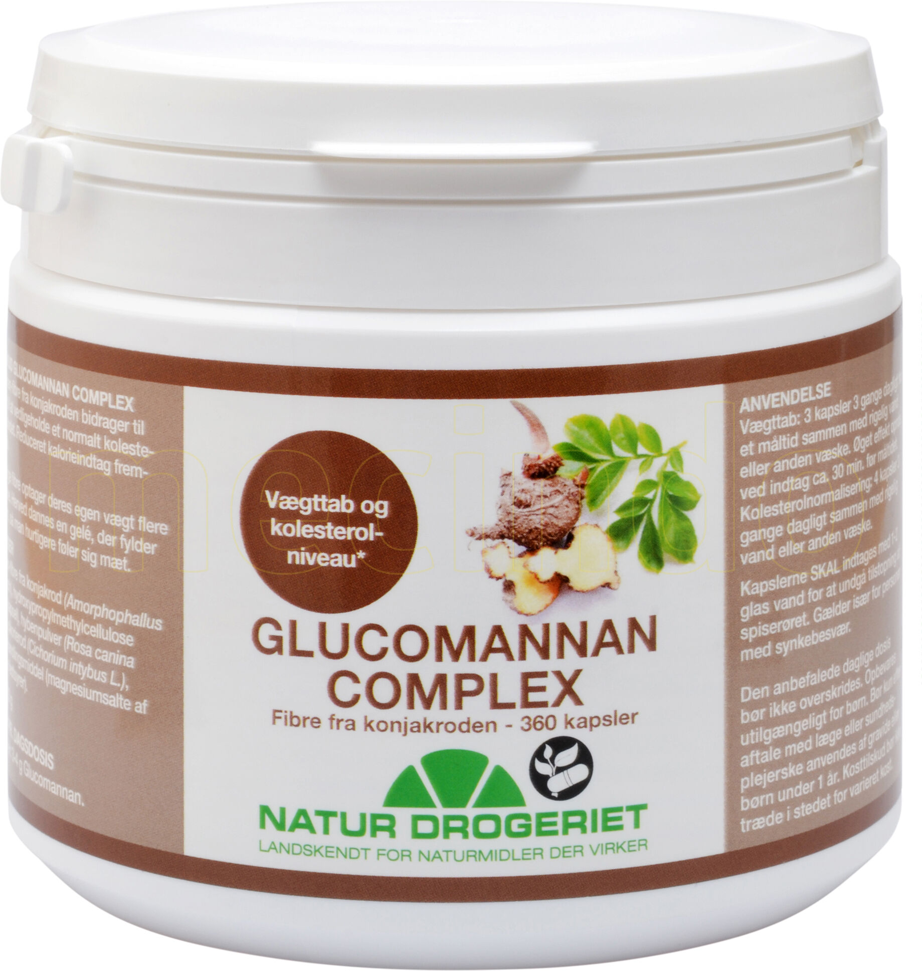 Natur Drogeriet Natur-Drogeriet Glucomannan Complex - 360 Kapsler