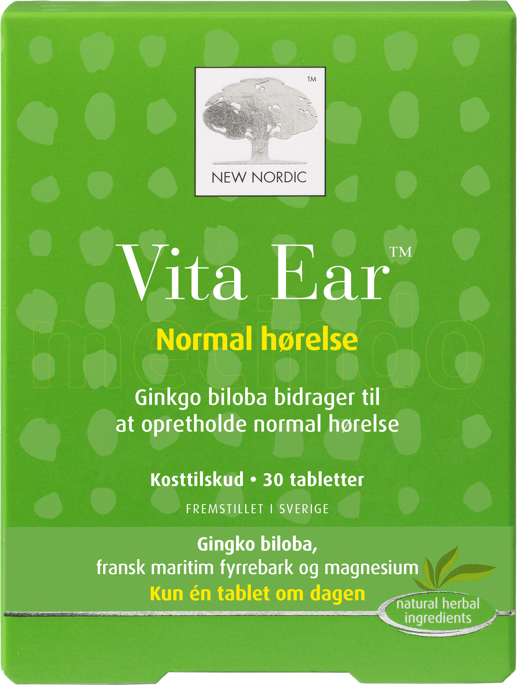 New Nordic Vita Ear - 30 Tabletter