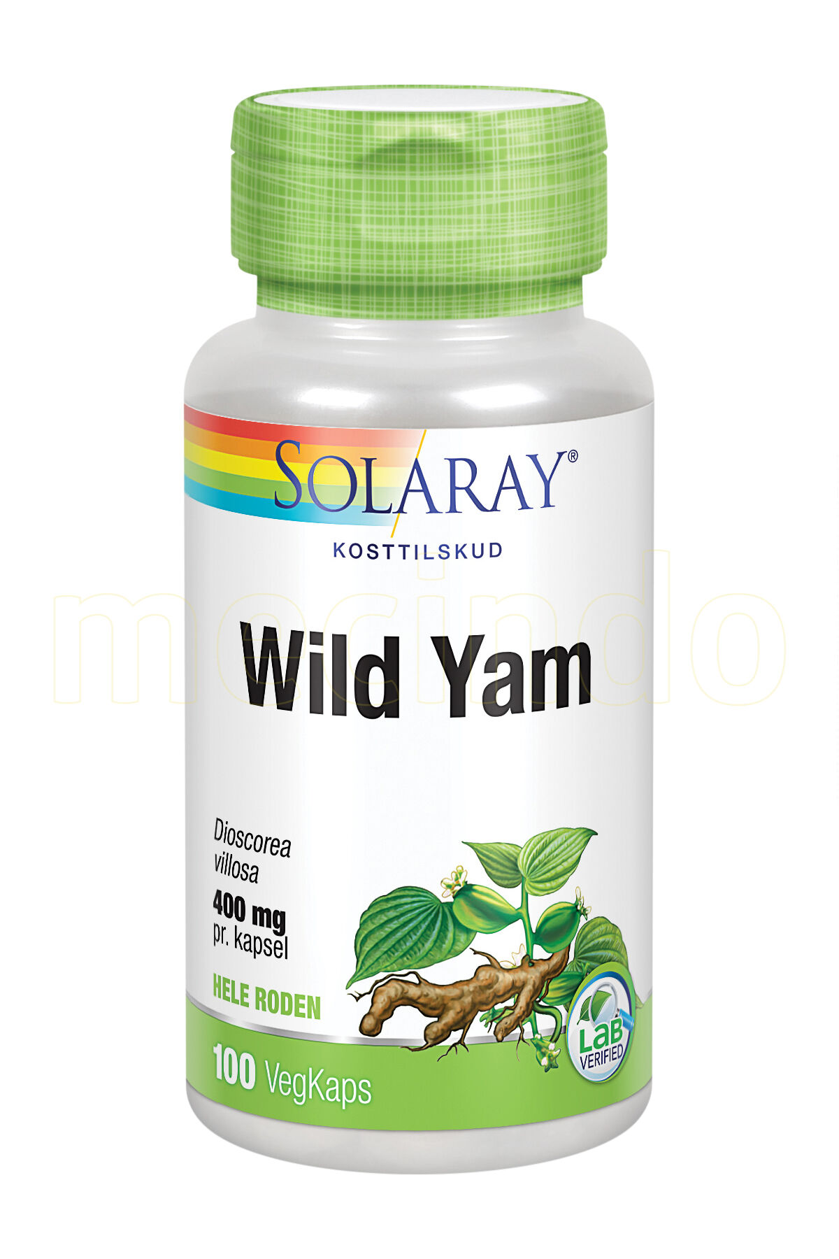 Solaray Wild Yam Root - 100 Kapsler