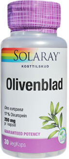 Solaray Olivenblad - 30 Kapsler