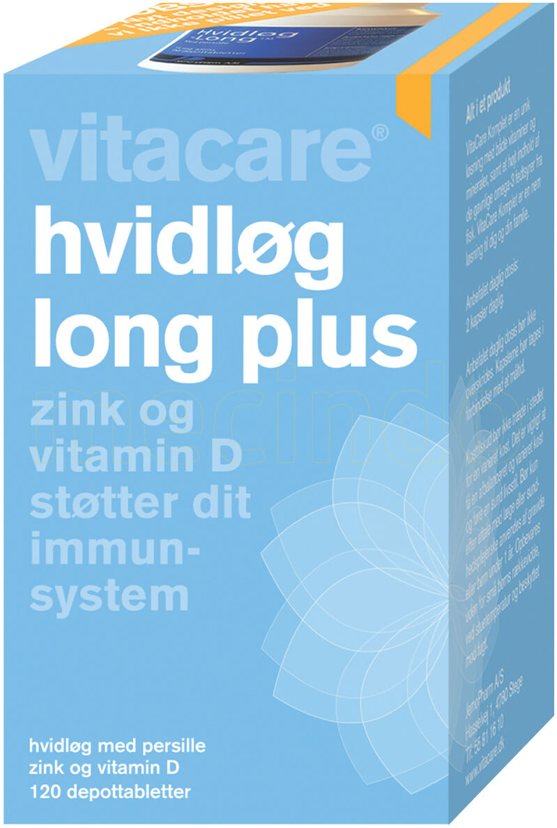 Vitacare Hvitløk Long - 100 Kapsler