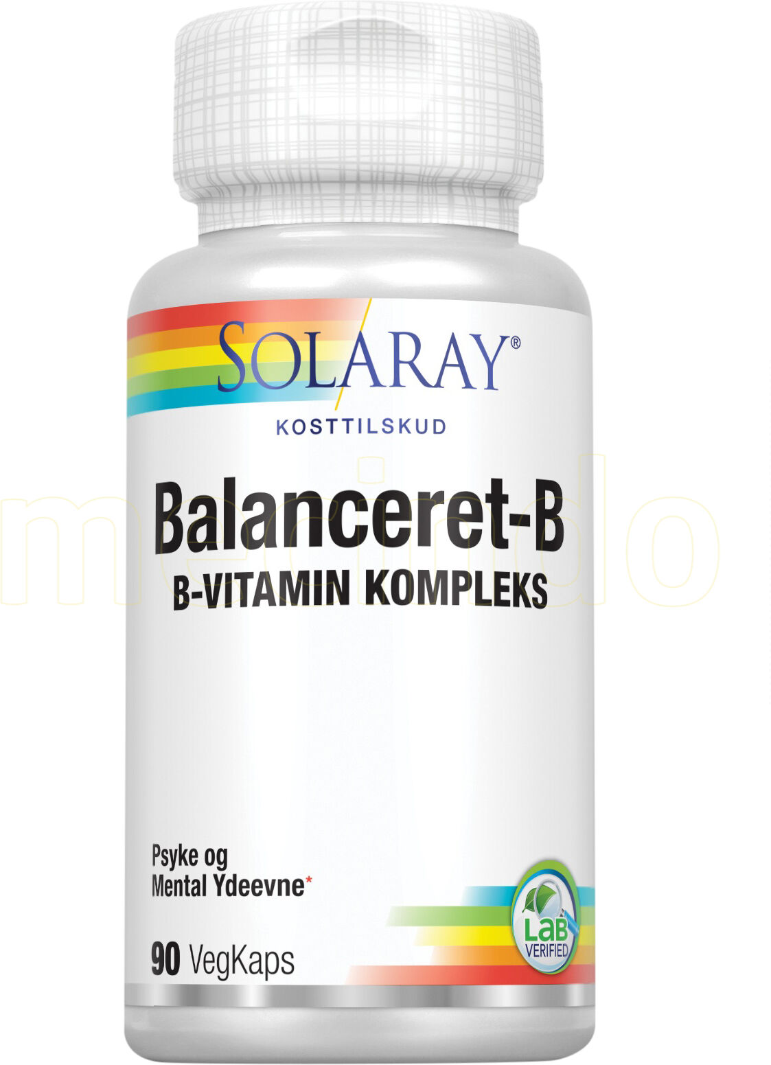 Solaray Balanceret-B - 90 Kapsler