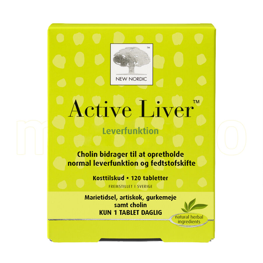 New Nordic Active Liver - 120 Tabletter