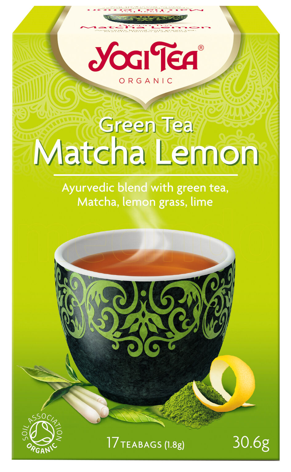 Yogi Tea Matcha Lemon Green Tea Ø - 17 Poser