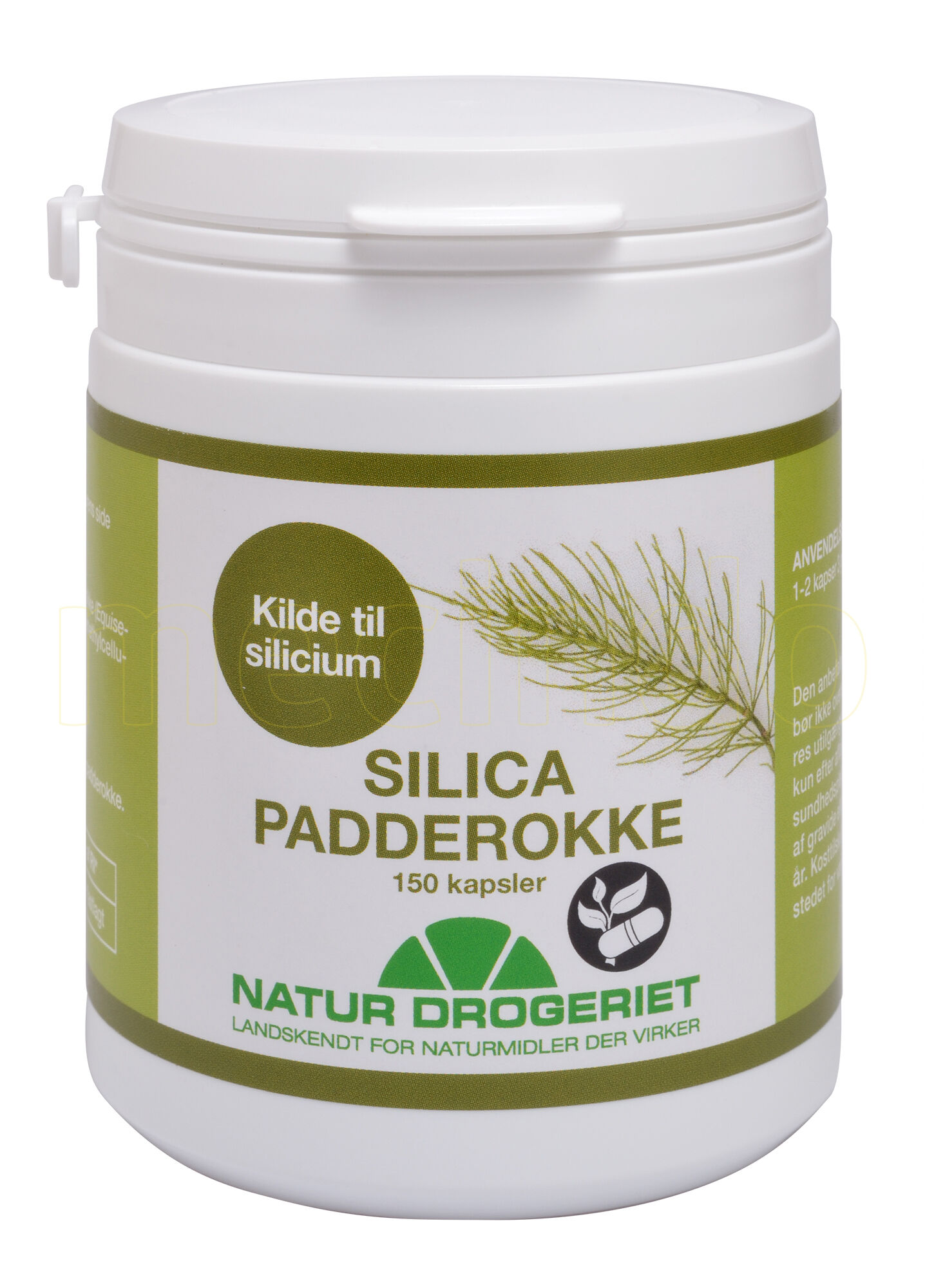 Natur Drogeriet Natur-Drogeriet Silica Padderokke - 150 Kapsler