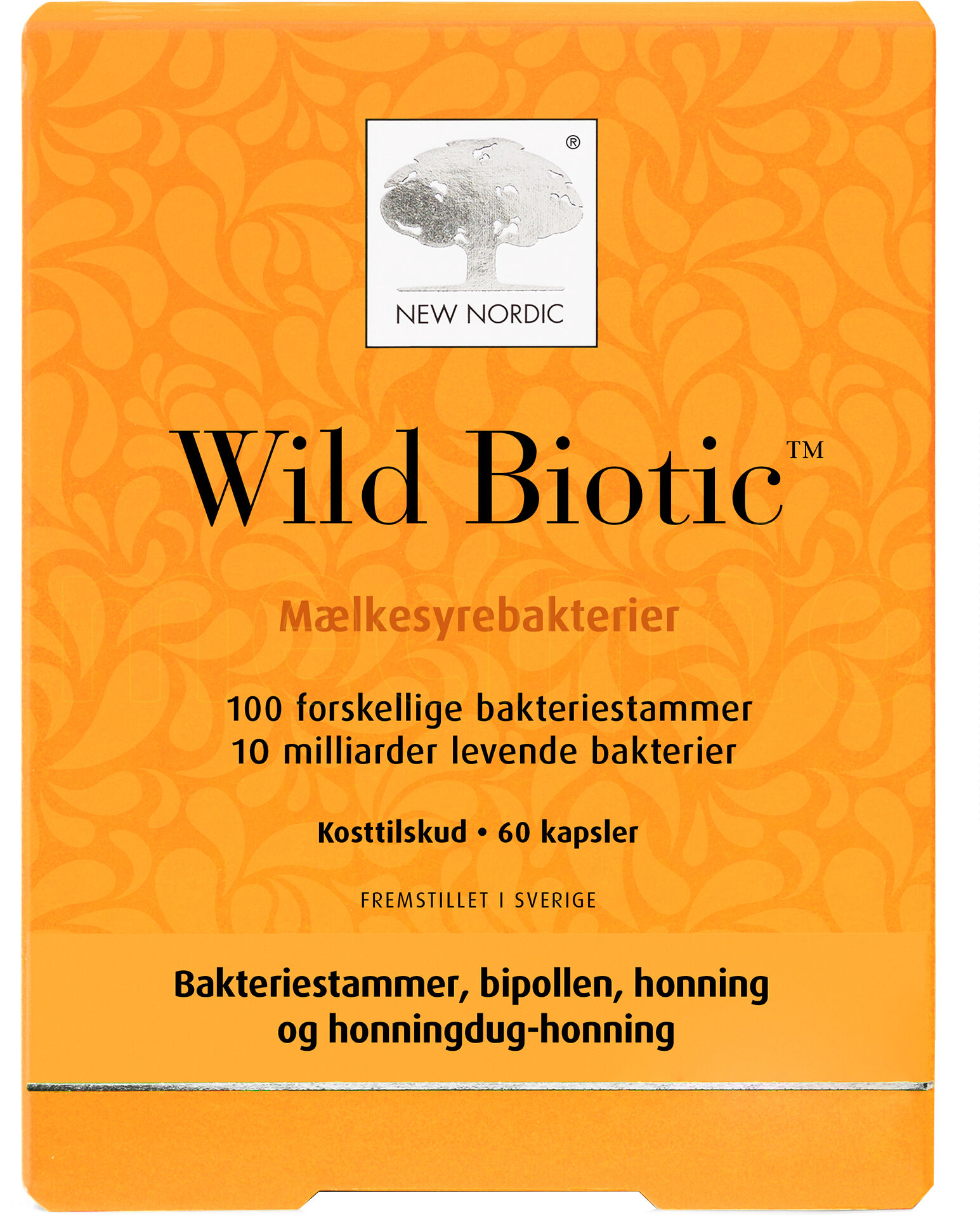 New Nordic Wild Biotic - 60 Kapsler