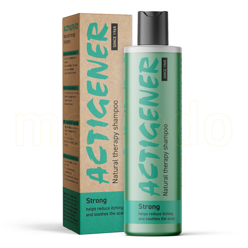 Actigener Shampoo Strong - Til Normalt Og Fett Hår - 250 ml