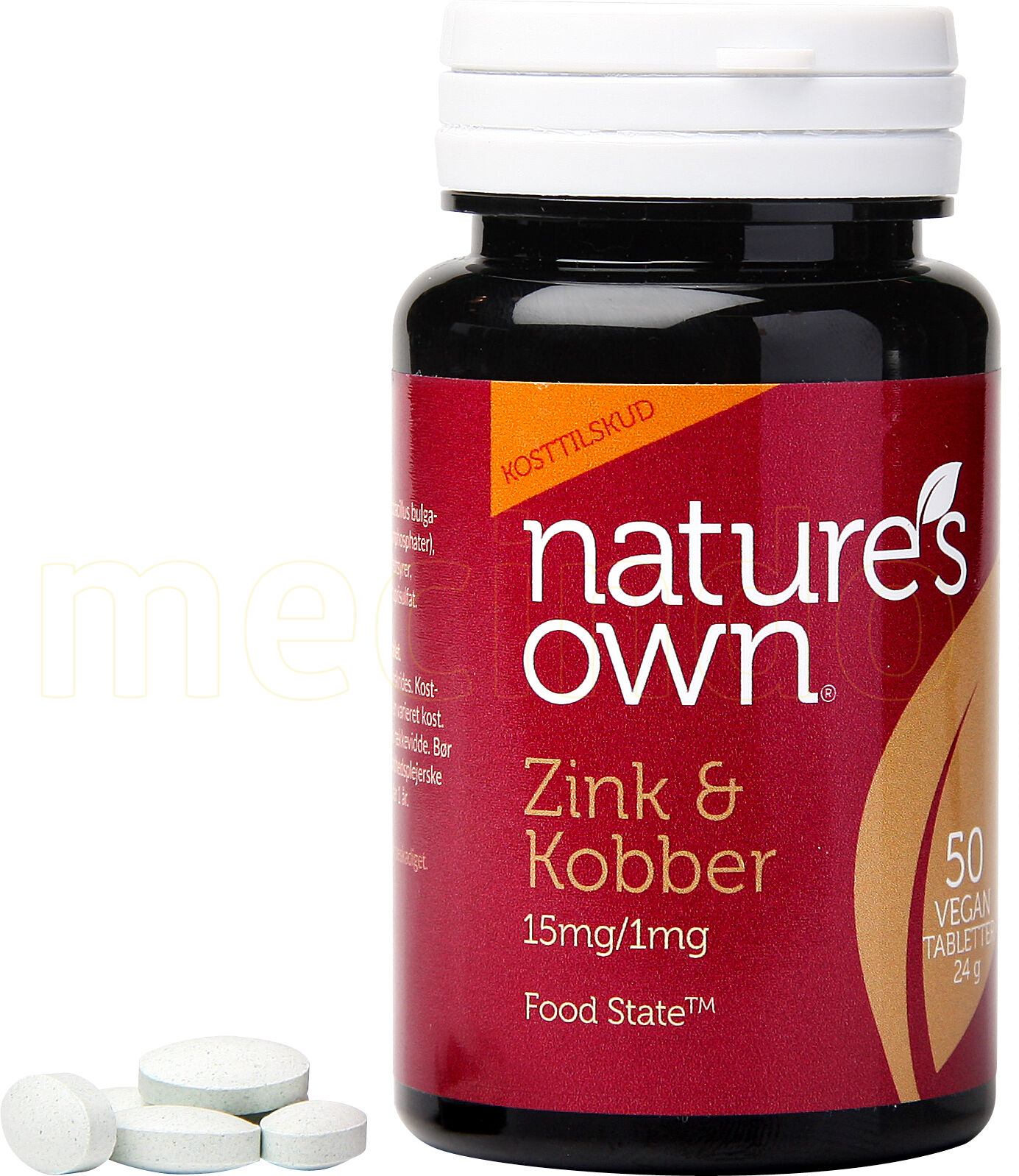 Natures Own Sink & Kobber - 15/1 mg - 50 Tabletter