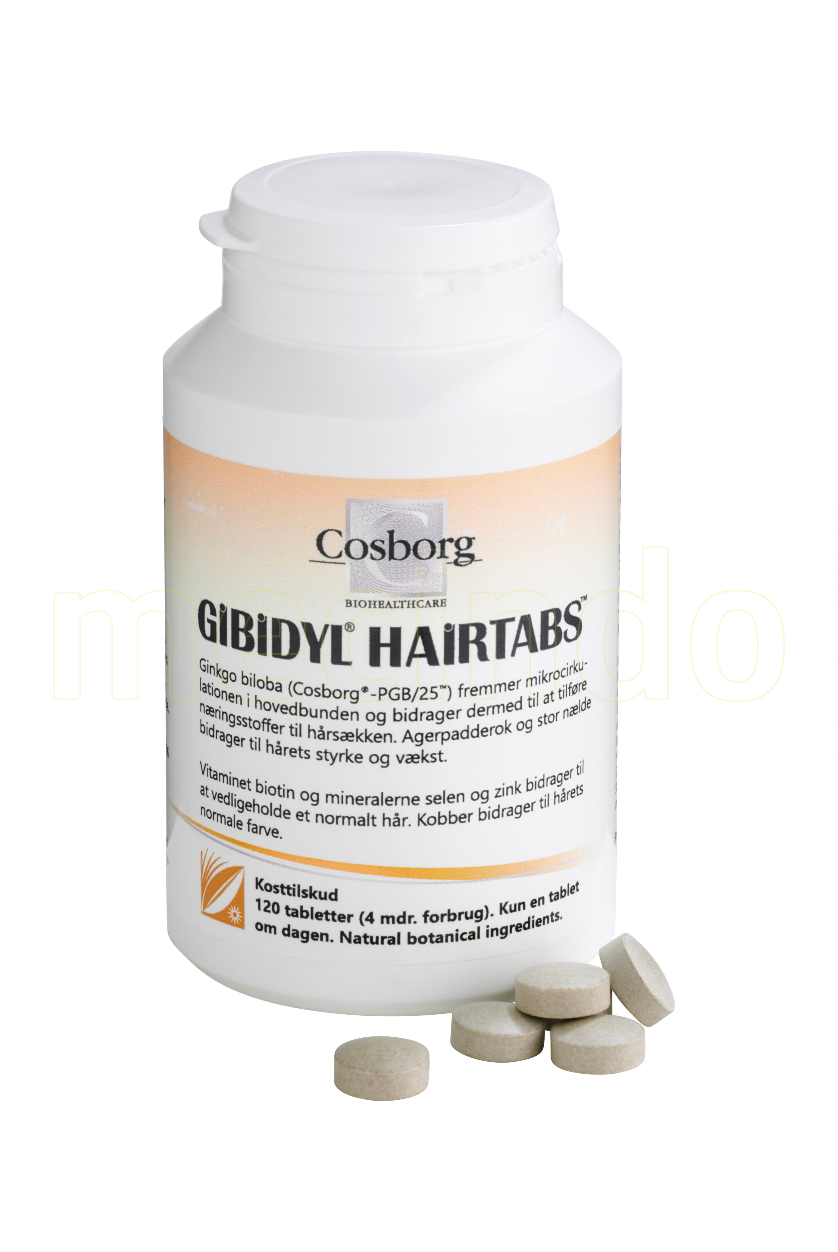 Cosborg Gibidyl Hairtabs - 120 Tablett