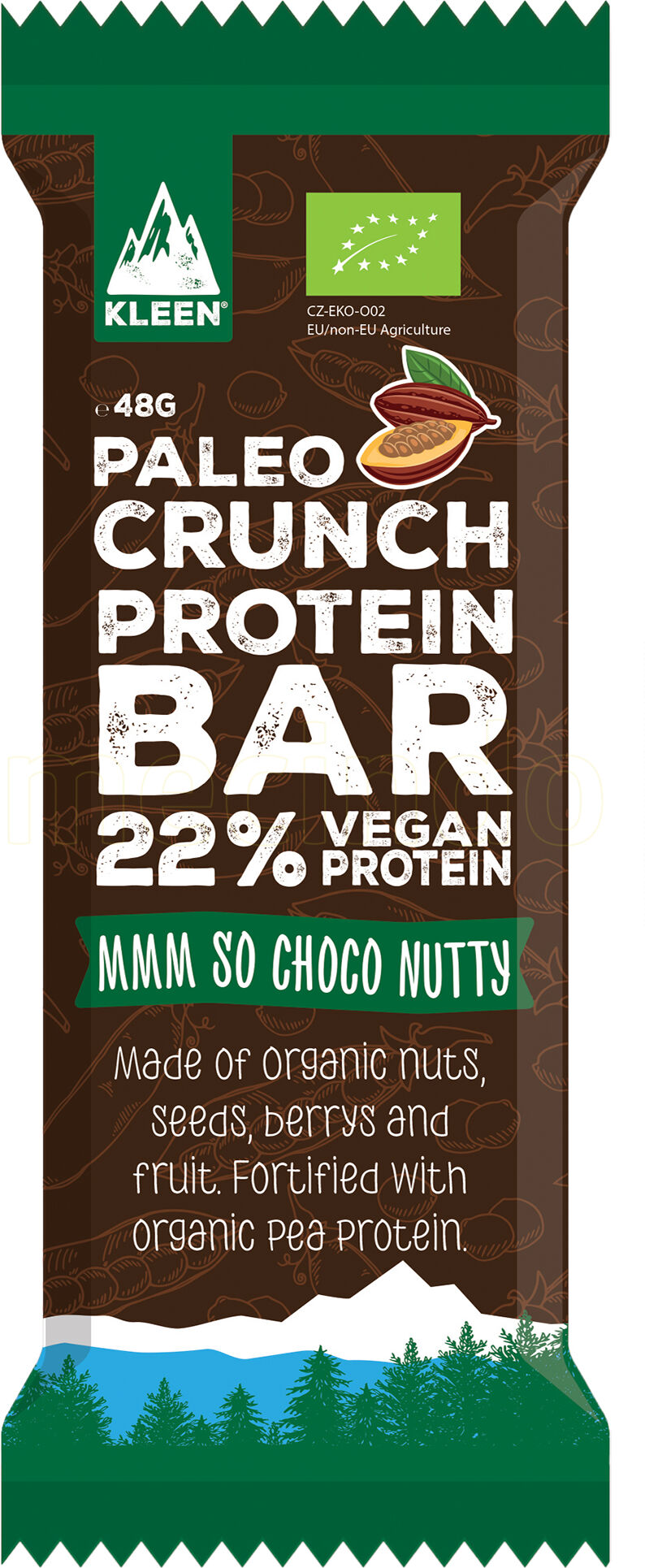 Paleo Crunch Proteinbar Choco Nutty Ø Paleo Chrunch - 48 g