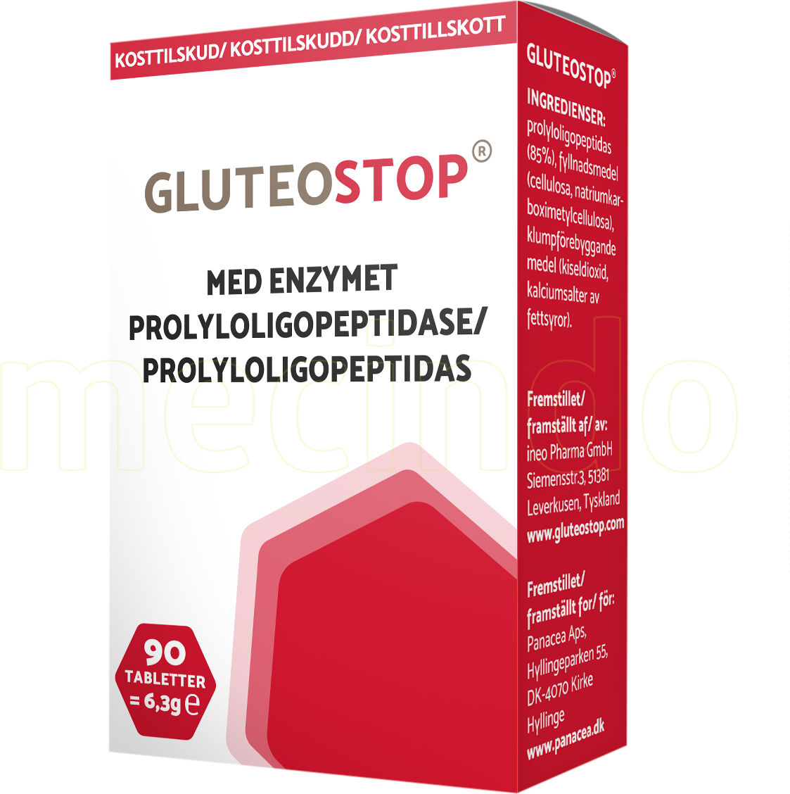 Diverse Gluteostop - 90 Tablett