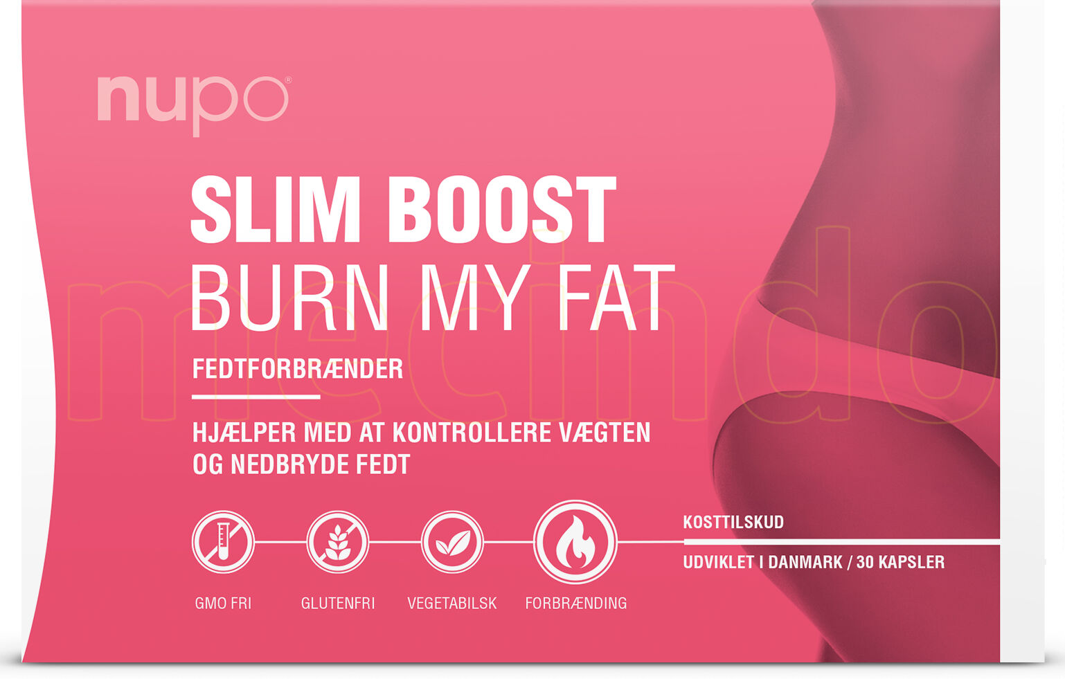 Nupo Slim Boost Burn My Fat Fettforbrenner - 30 Kapsler