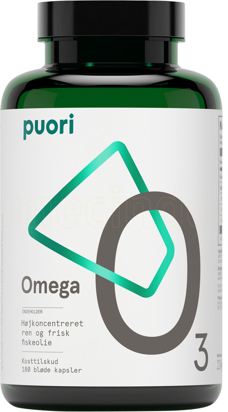 Puori Omega-3 O3 - 180 Kapsler