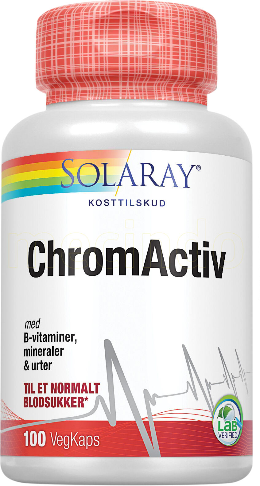 Solaray Chromactiv - 100 Kapsler