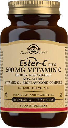 Solgar Ester C-vitamin Plus - 100 Kapsler