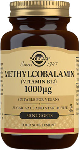 Solgar Methylcobalamin (Vitamin B12) 1000 mcg - 30 Tablett