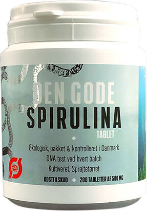 Green Machine Den Gode Spirulina Ø - 200 Tablett