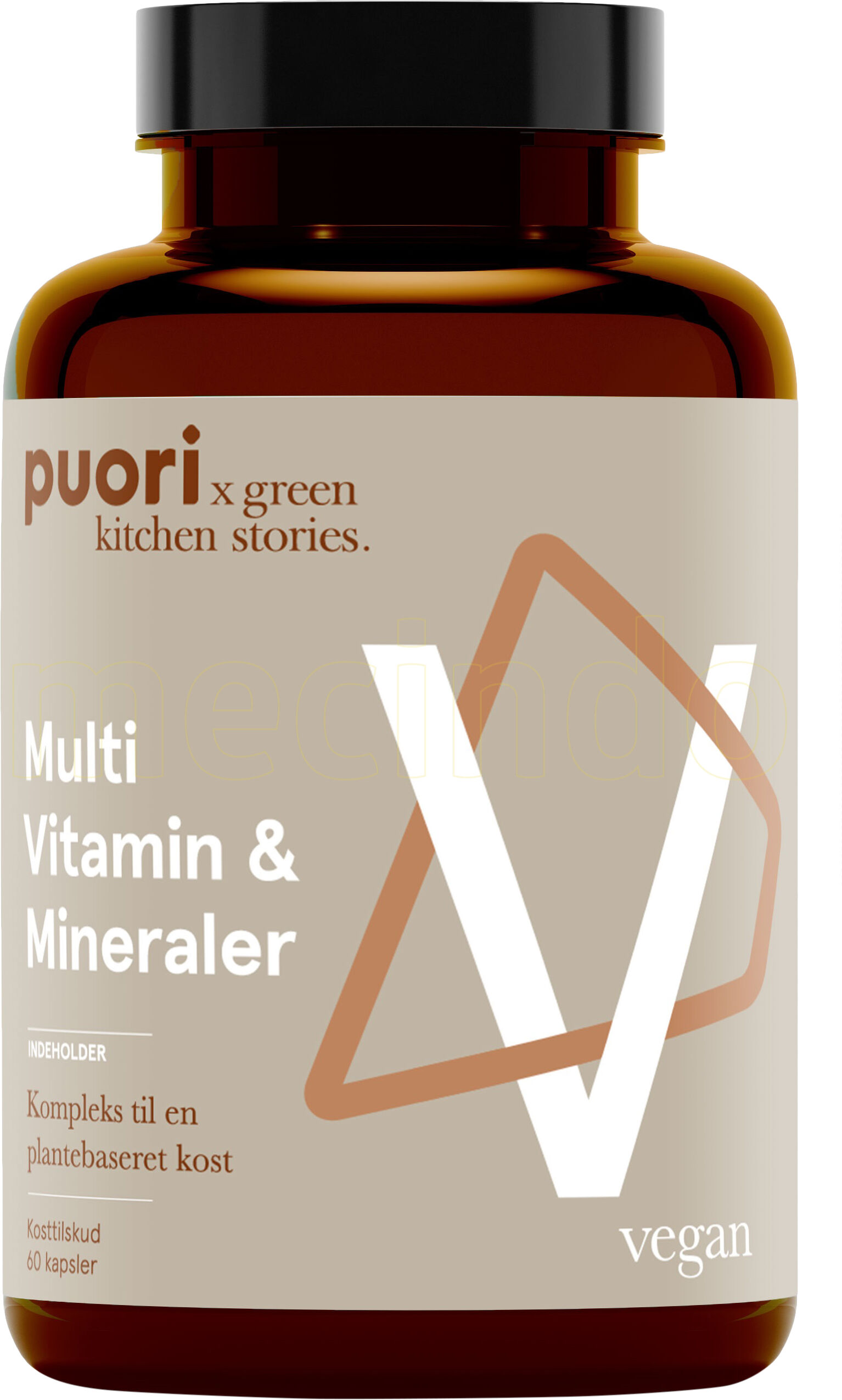 Puori Multi Vitamin & Mineraler - 60 Kapsler