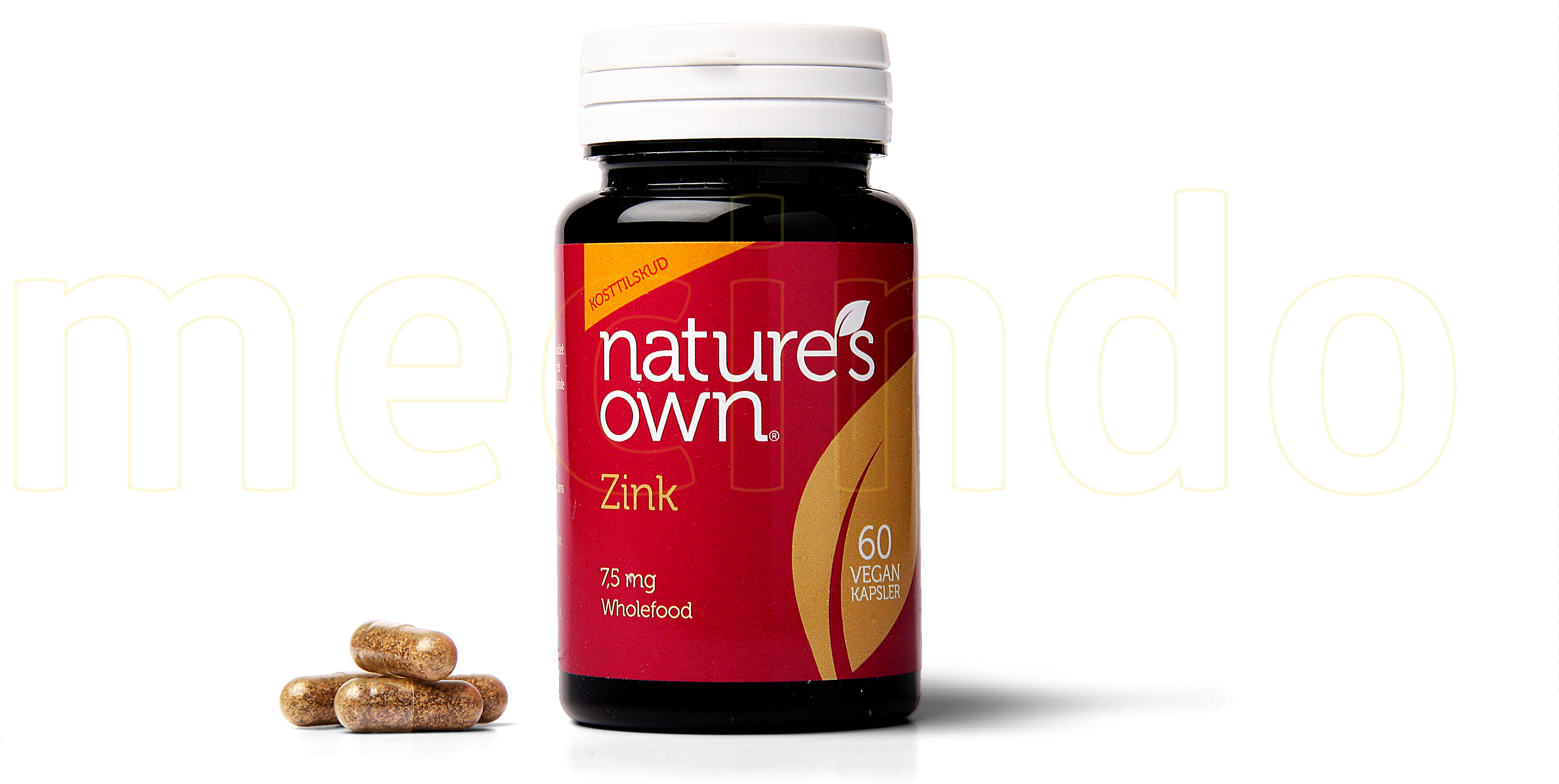 Natures Own Zink Wholefood - 60 Kapsler