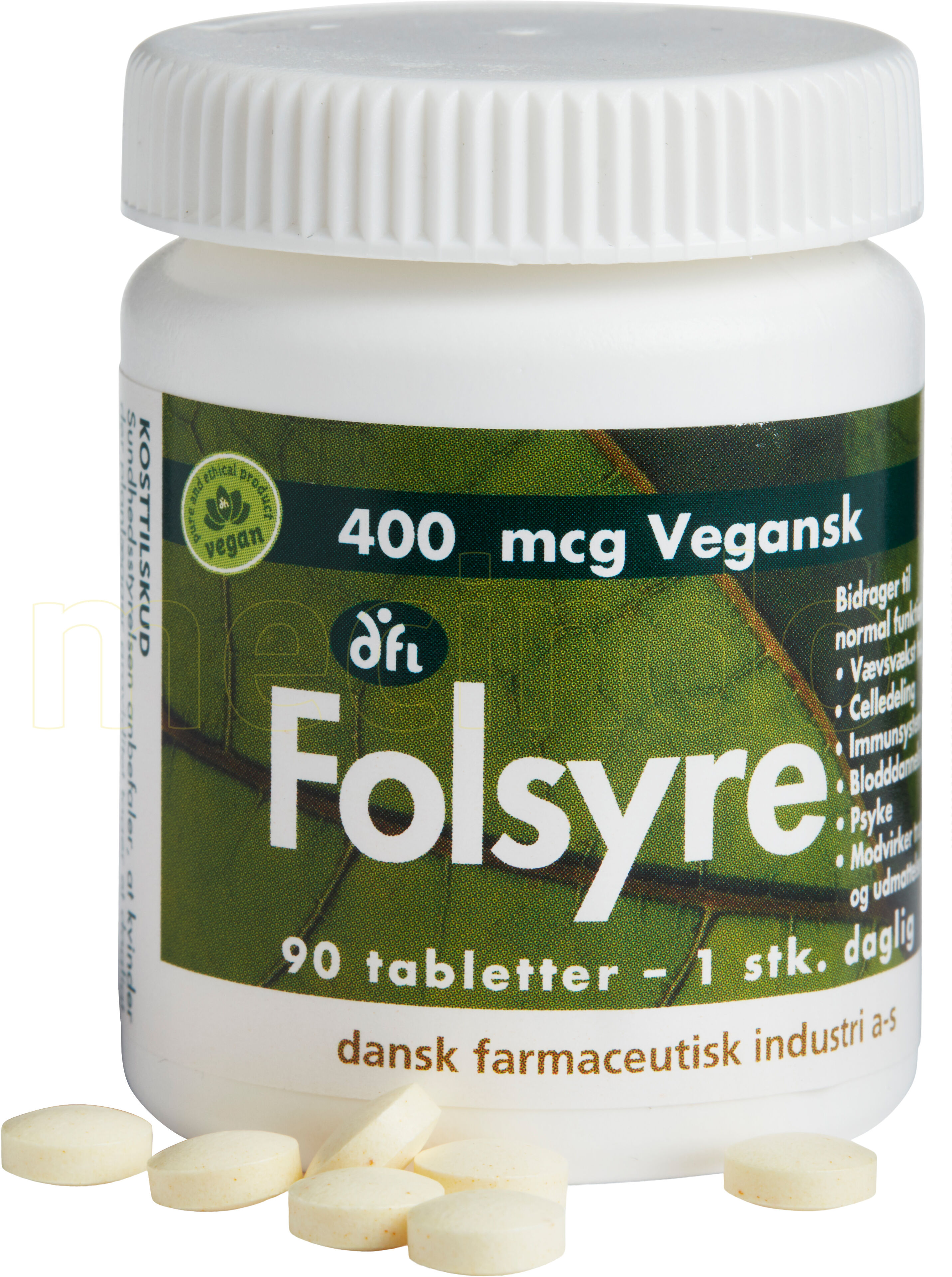 DFI Folsyre - 90 Tabletter