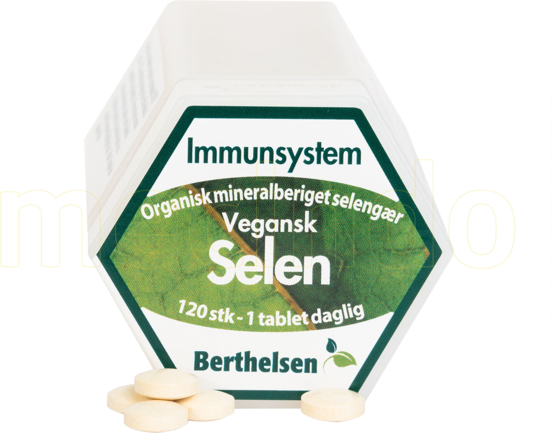 Berthelsen Selen - 100 mcg - 120 Tabletter