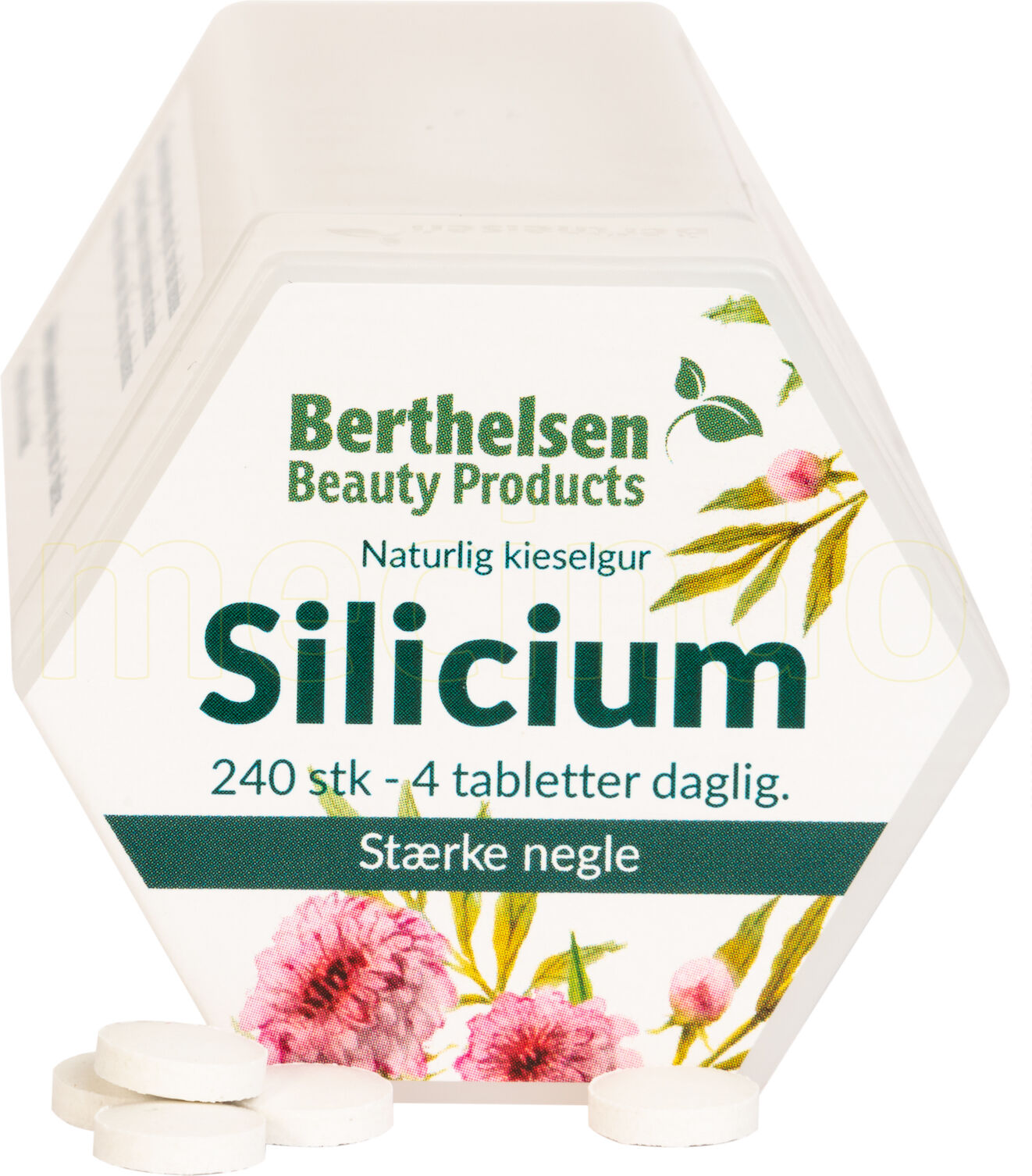 Berthelsen Silisium - 20 mcg - 240 Tabletter